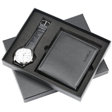 Load image into Gallery viewer, Genuine Leather Wallet Gift Set for men