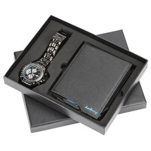 Load image into Gallery viewer, Genuine Leather Wallet Gift Set for men