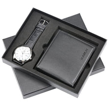 Load image into Gallery viewer, Genuine Leather Wallet Gift Set for men