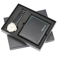 Load image into Gallery viewer, Genuine Leather Wallet Gift Set for men