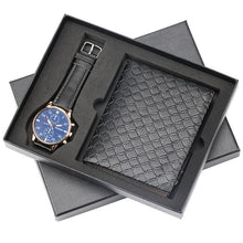 Load image into Gallery viewer, Genuine Leather Wallet Gift Set for men