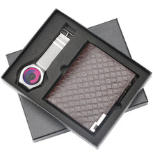 Load image into Gallery viewer, Genuine Leather Wallet Gift Set for men
