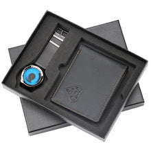 Load image into Gallery viewer, Genuine Leather Wallet Gift Set for men