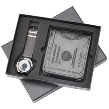 Load image into Gallery viewer, Genuine Leather Wallet Gift Set for men